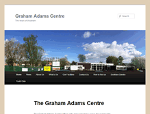 Tablet Screenshot of grahamadamscentre.com